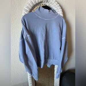 The North Face WOMEN’S GARMENT DYE MOCK NECK PULLOVER TNF Size medium